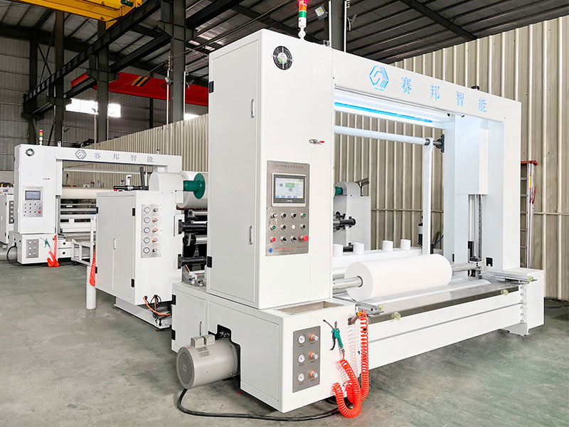 Air-Laid Paper Slitting And Rewinding Machine