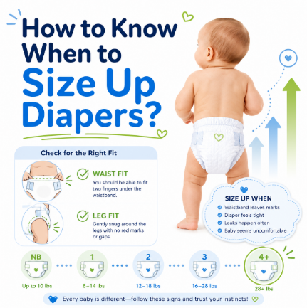 How To Know When To Size Up Diapers?